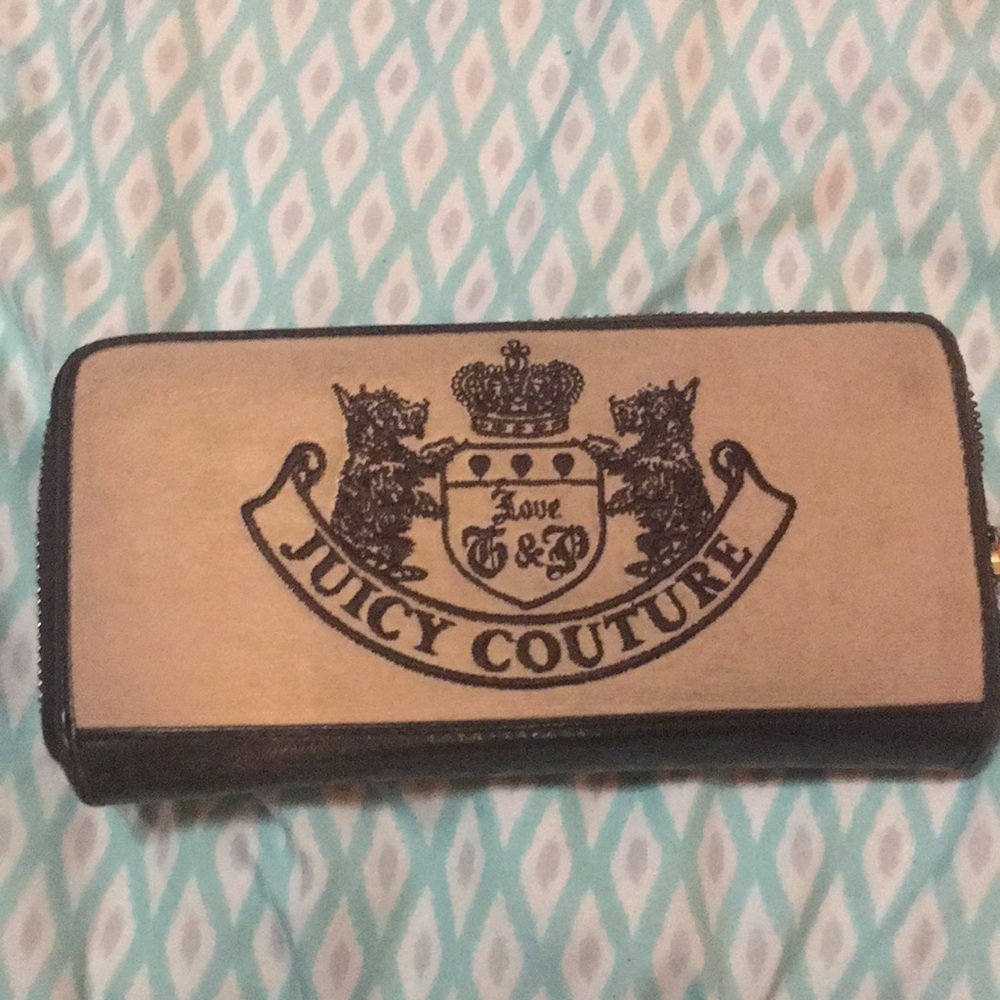 Juicy Couture Velour Pink Wallet